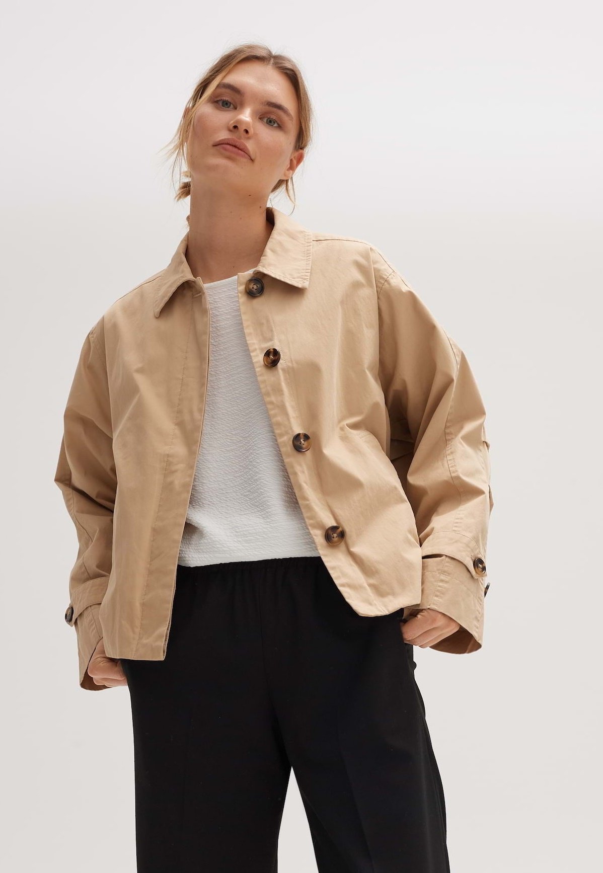 Opus beige jacke Clearance